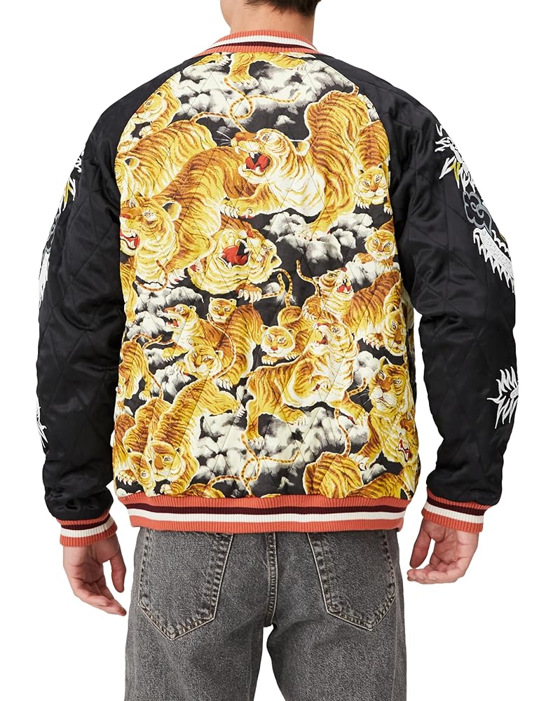 Amazon | [ヒューストン] ジャケット RAYON SOUVENIR JACKET(百